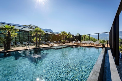 Roof Top Wellnessbereich „Sky Spa“ im ****Superior Hotel Therme Meran (exklusiv für Hotelgäste)