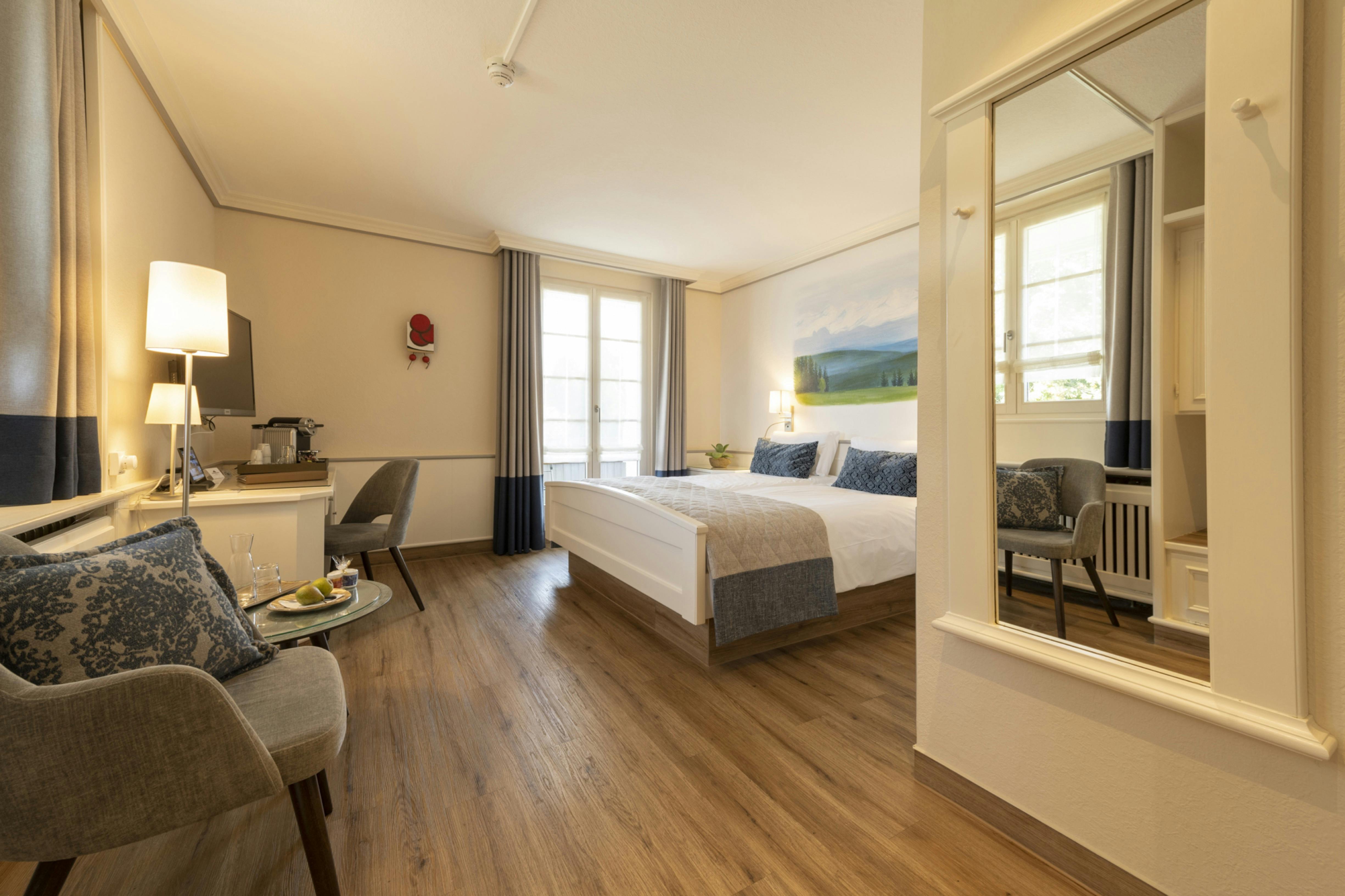 Doppelzimmer mit Balkon