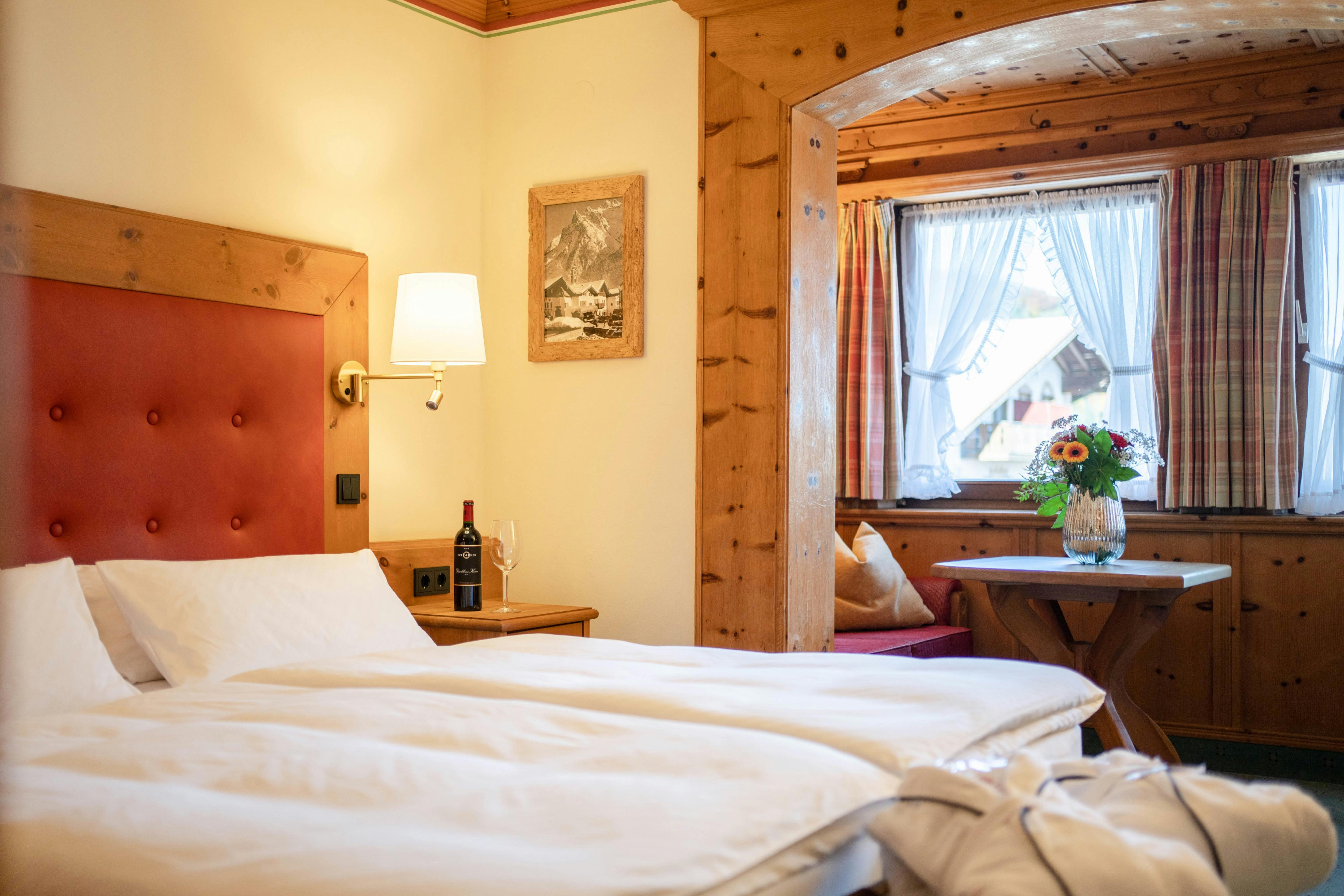 Chambre vue du village