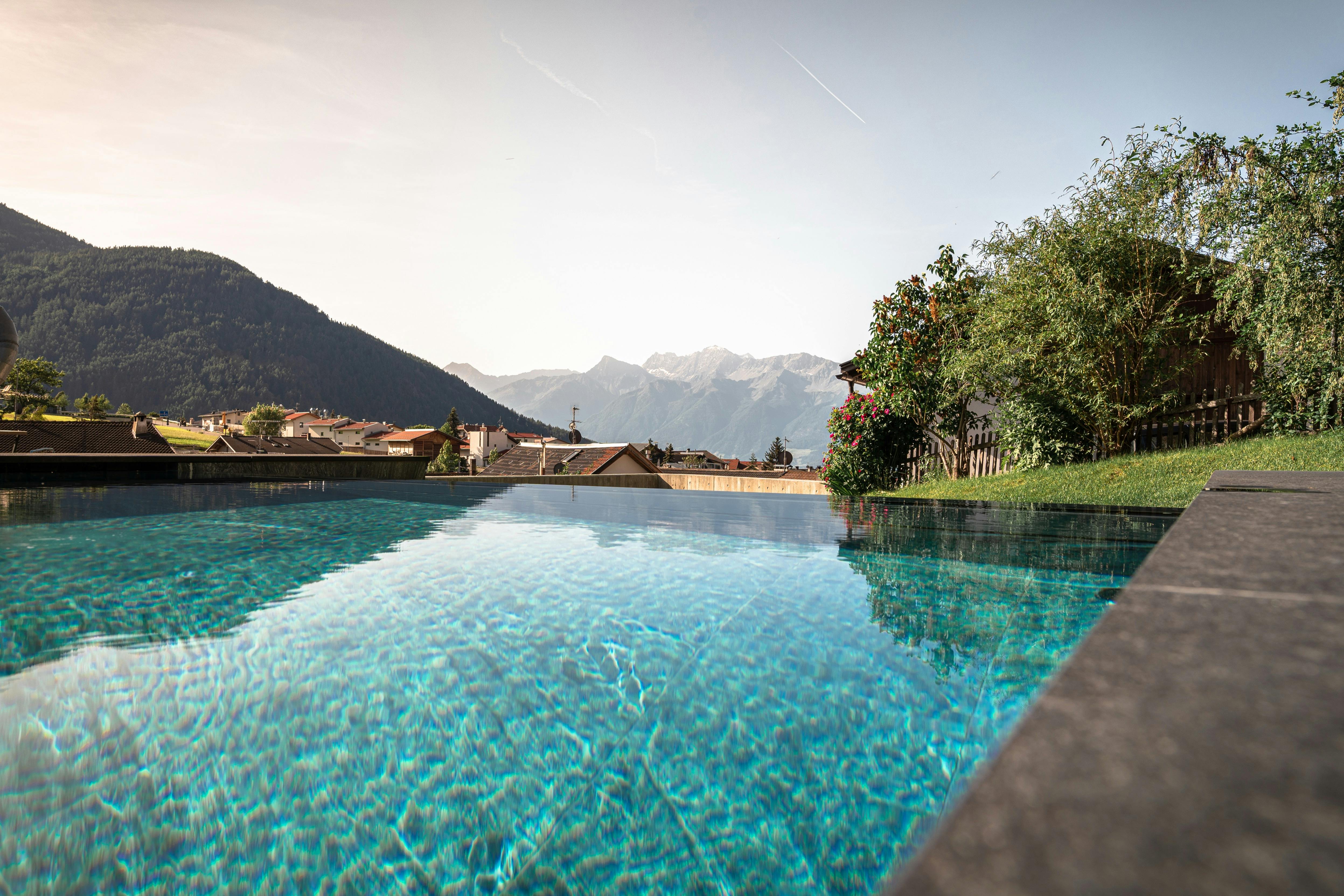 Wellness- und Gartenbereich