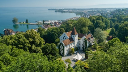 Hôtel Bio-Schlosshotel Wartegg avec parc paysager