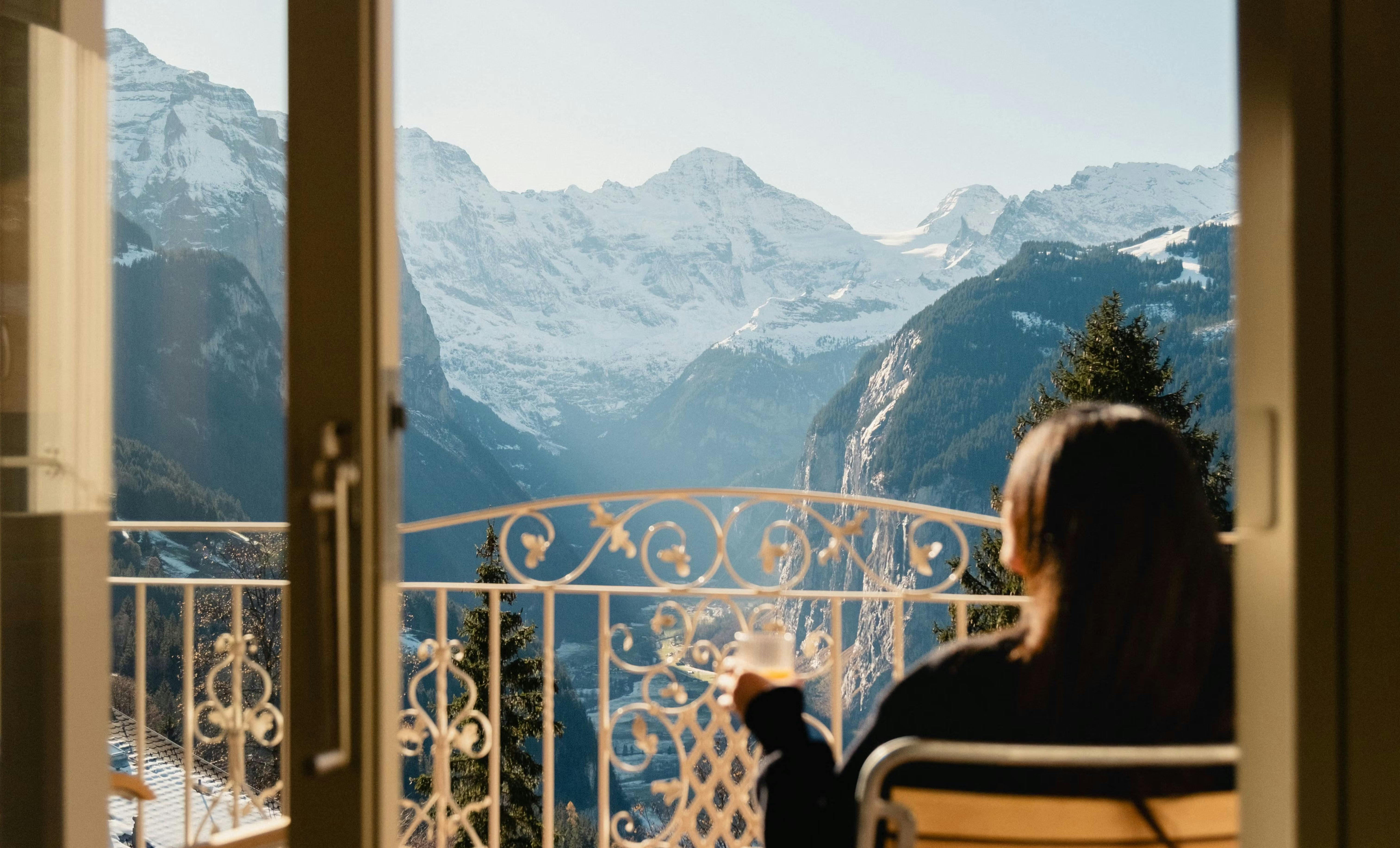 Alpine Auszeit mit Blick auf die Jungfrau