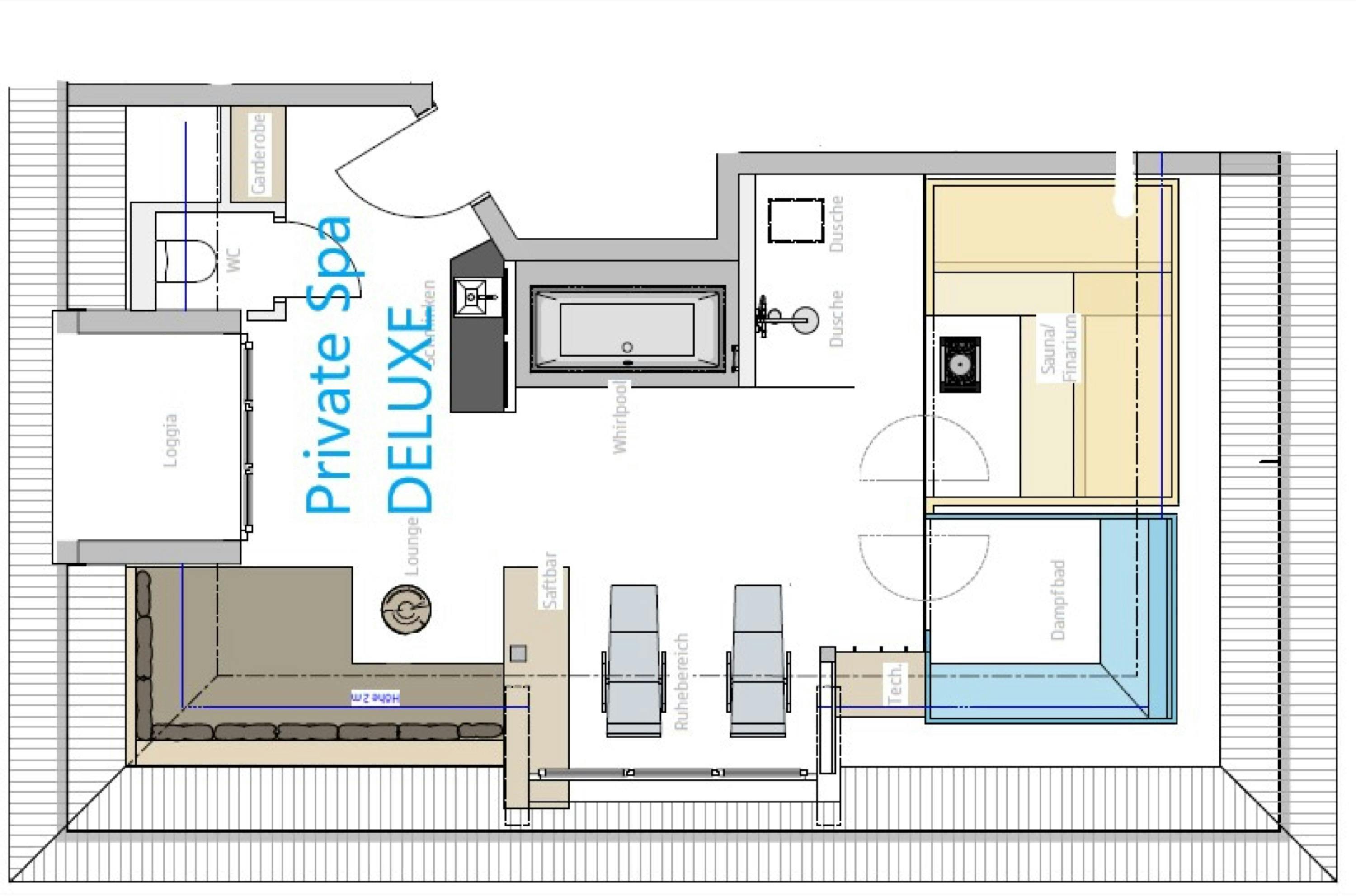 Private Spa Deluxe mit Whirlpool