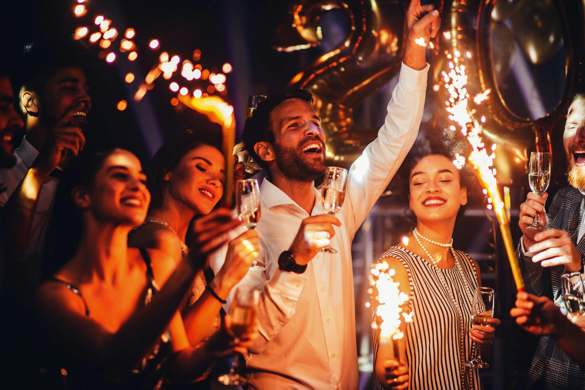 Silvesternacht am Genfersee