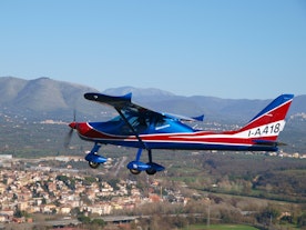 Panoramaflug im Piemont