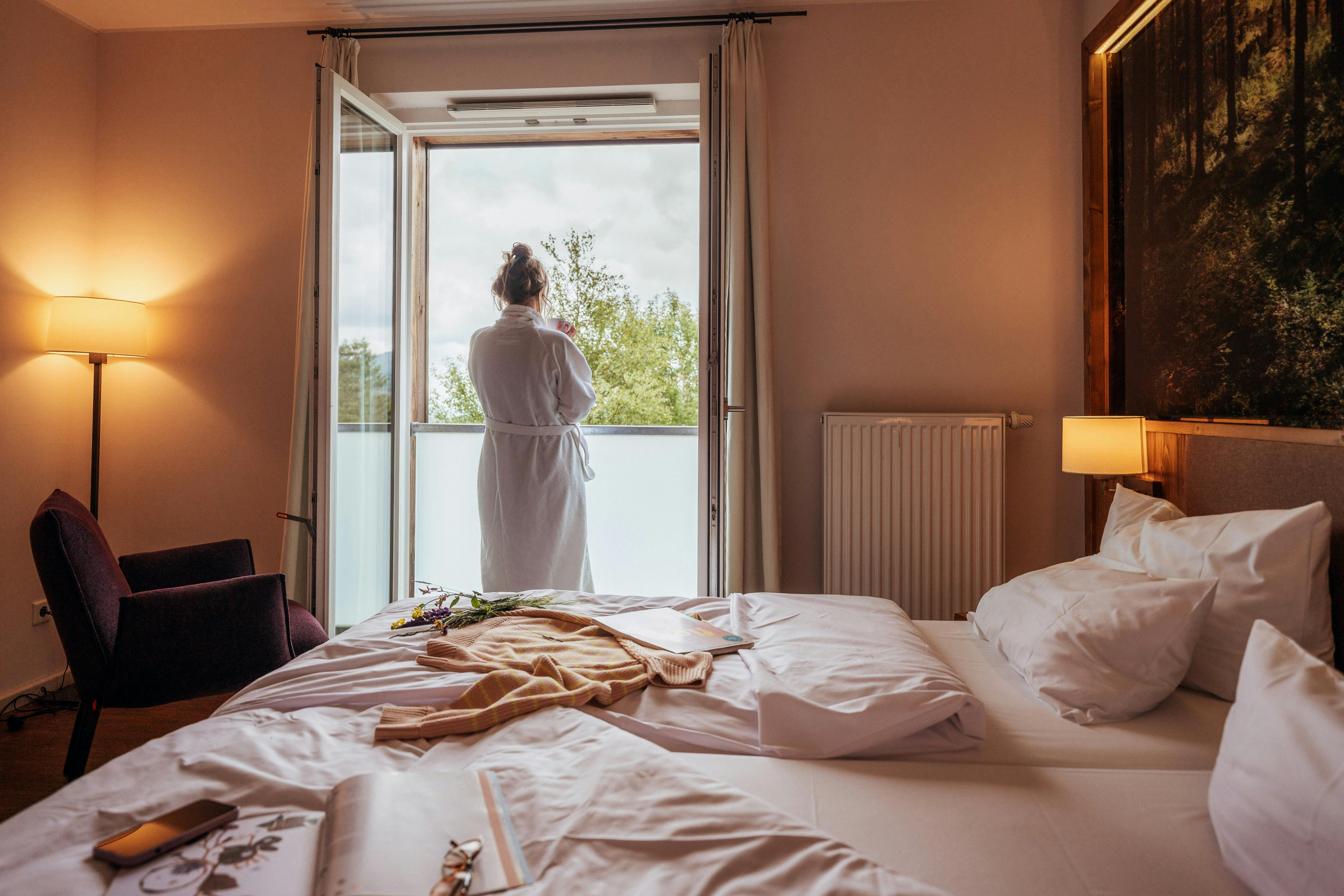 Chambre double confort au ****Berghotel