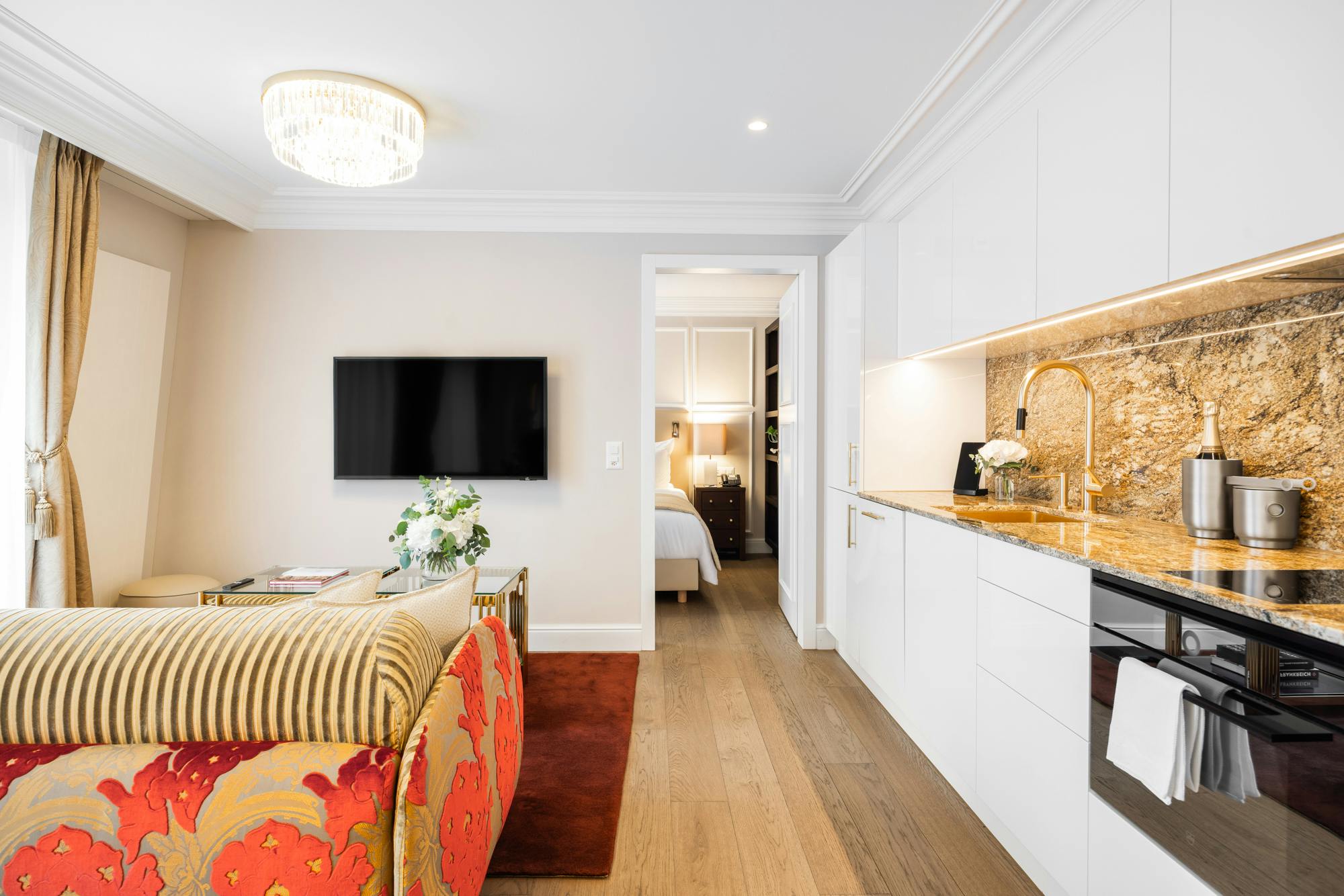 Design Apartment Ein Schlafzimmer