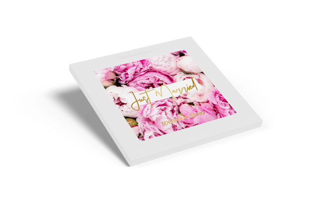 Just Married Box Pfingstrosen