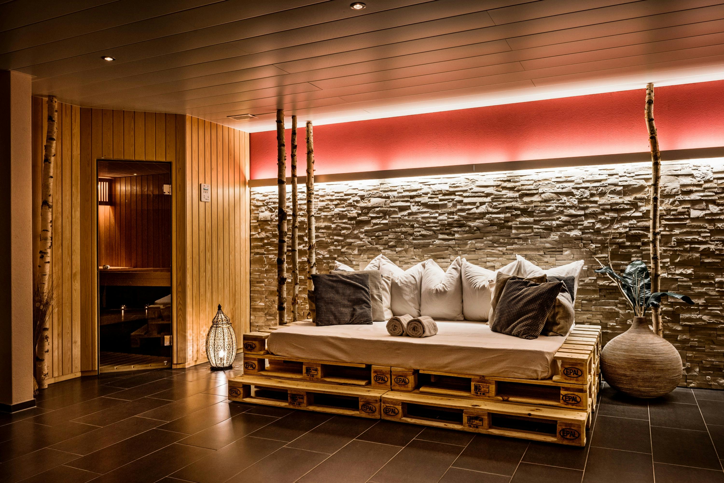 Erholung pur in der Wellness Suite