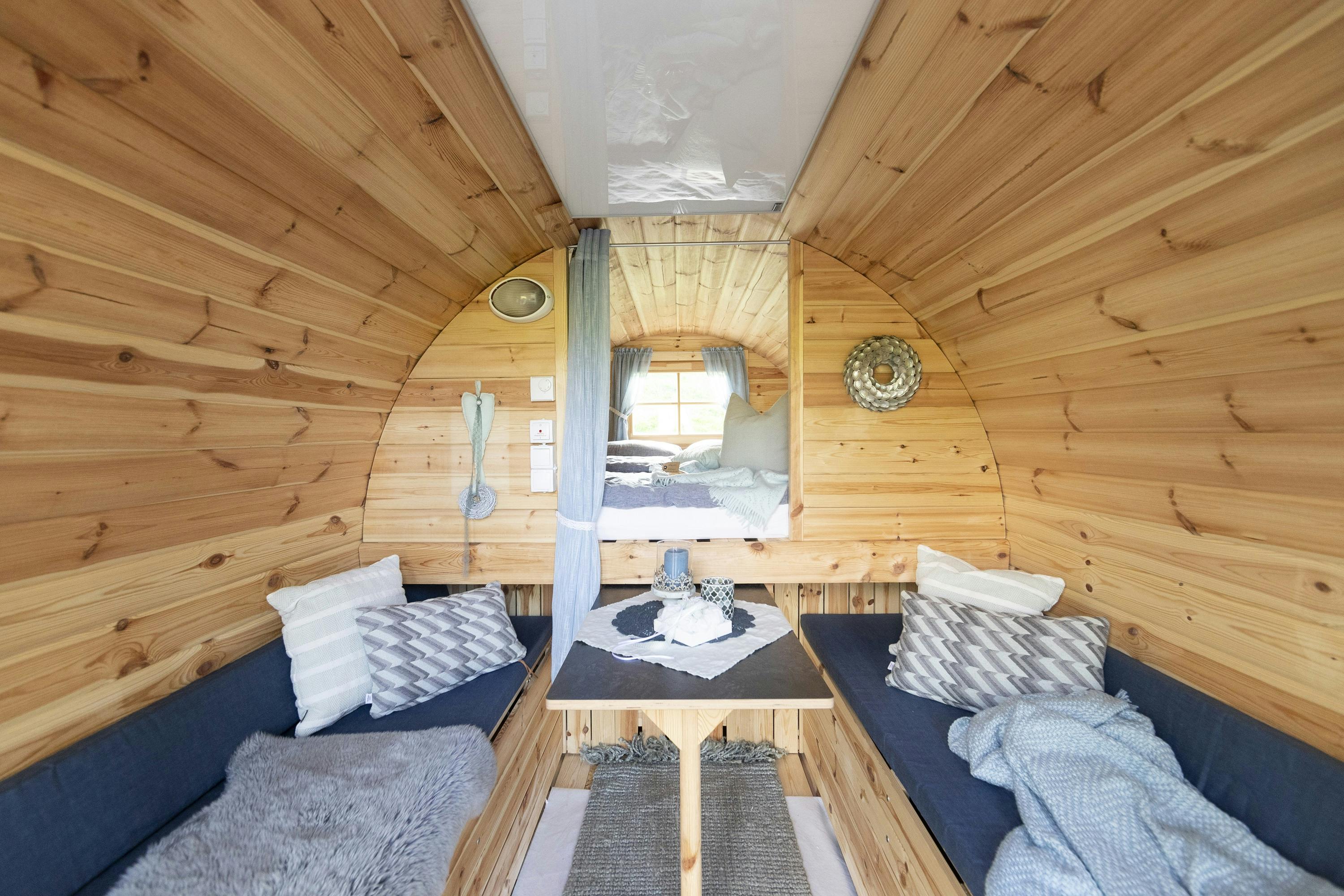 Kuschelzeit im Wohnfass in Zurzach