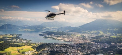 Helikopterflug & Übernachtung in Luzern