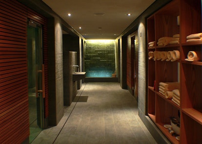 kleiner aber feiner Wellnessbereich