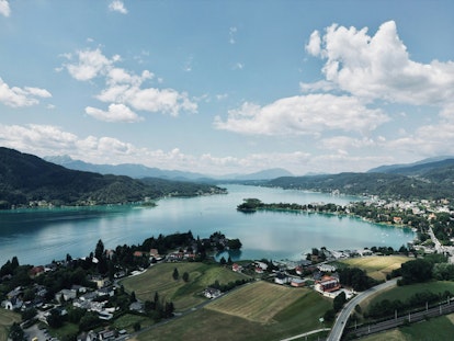 Blick auf den Wörthersee